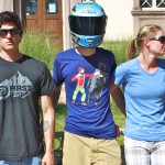 First Descents Staff with the Blue Bunny Helmet of Hope (Denver, CO - 2012)