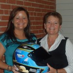 CVAN supporters with the Blue Bunny Helmet of Hope (Concord, NC - 2012)