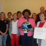 Blue Bunny Helmet of Hope and the CVAN staff (Concord, NC - 2012)